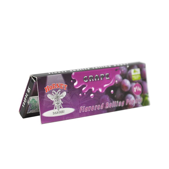 Hornet Grape Flavored Rolling Paper (Full Box) - Bittchaser Smoke Shop