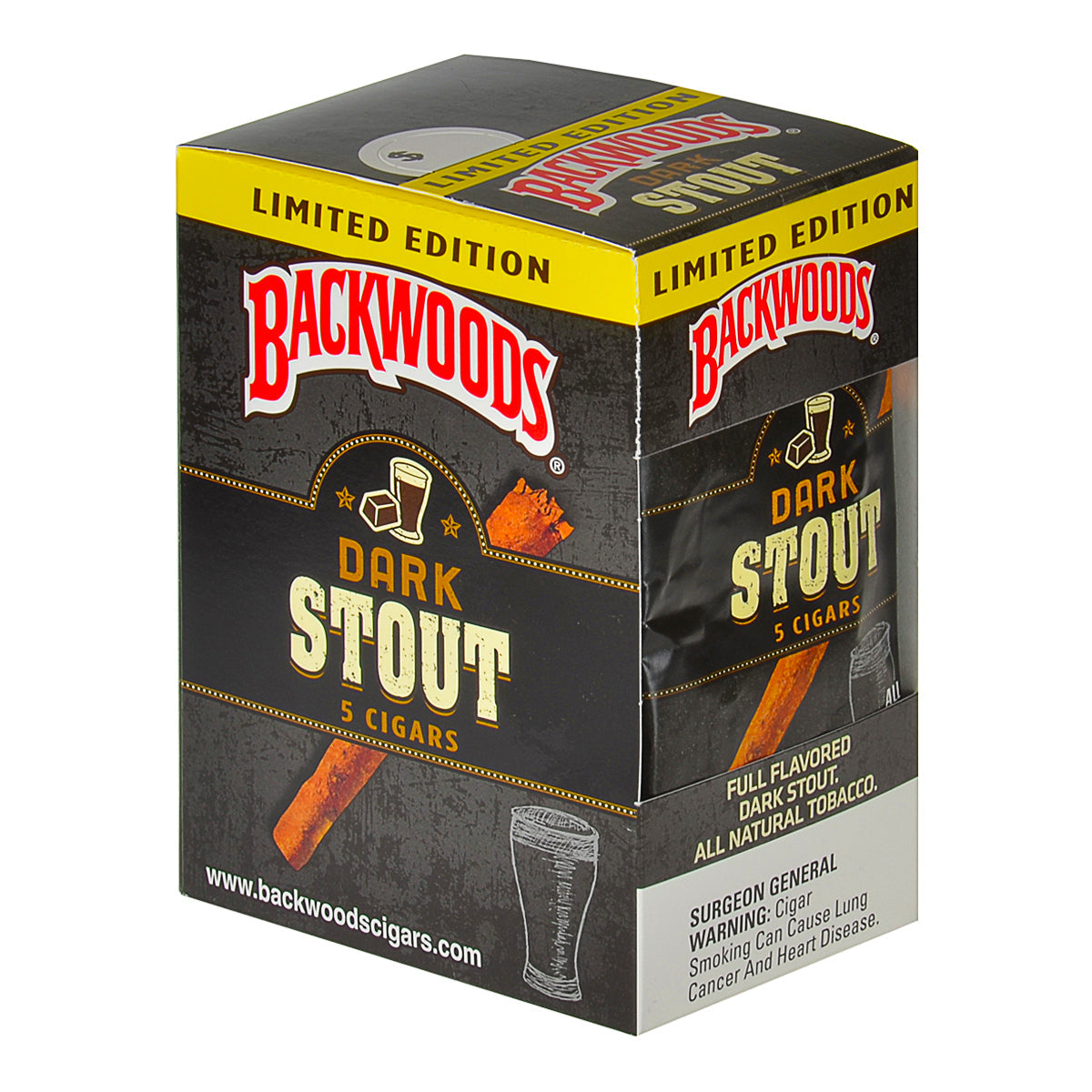 Backwoods Dark Stout (5 pack) - Bittchaser Smoke Shop