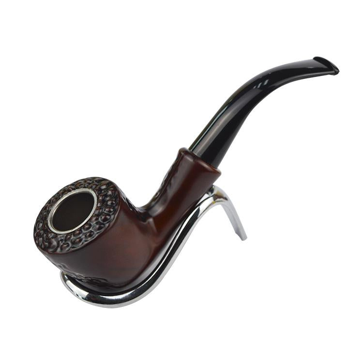 Old School Classic Dry Herb Smoking Tobacco Pipe - Bittchaser Smoke Shop