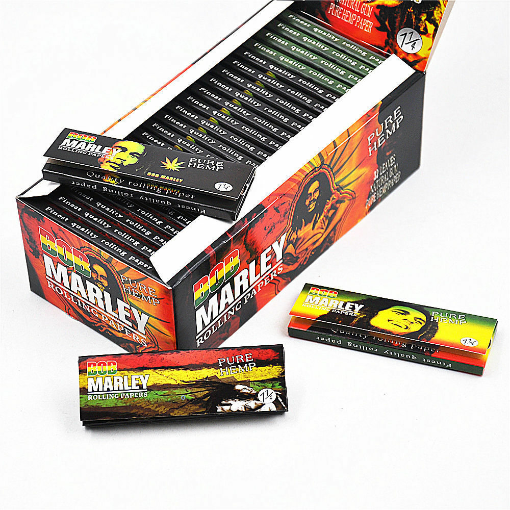 BOB MARLEY 1 1/4 Brown Rolling Papers Bittchaser Nairobi Kenya