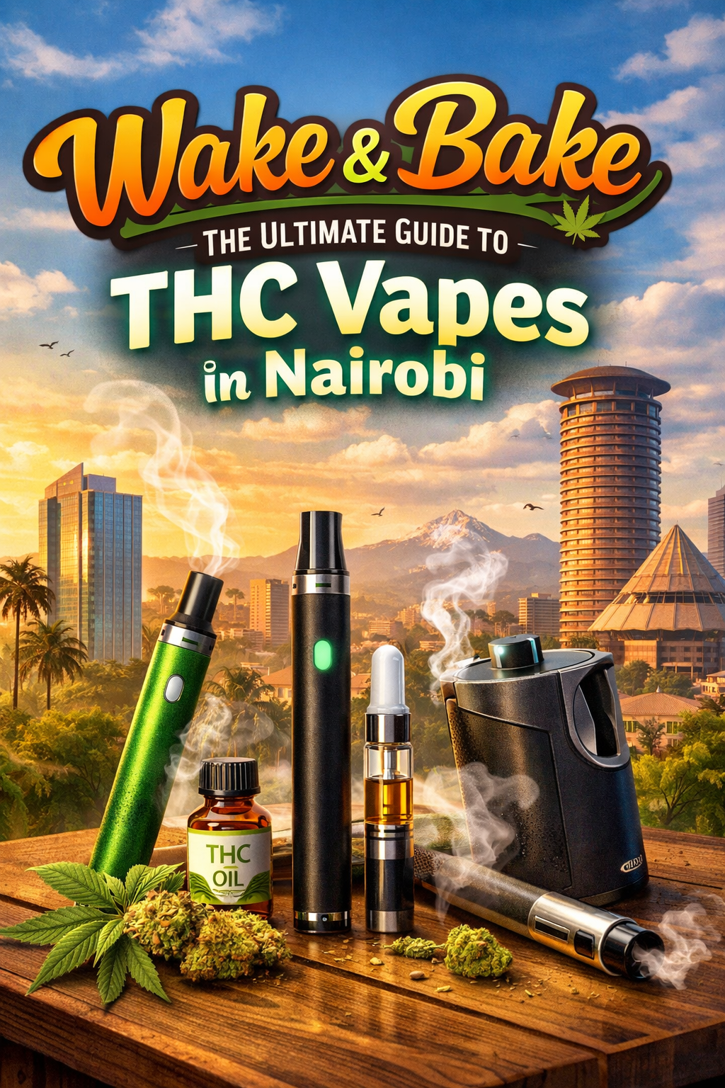 Wake & Bake: The Ultimate Guide to THC Vapes in Nairobi