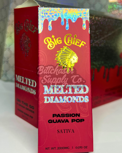Big Chief Melted Diamonds 2000mg Disposable  2G Device