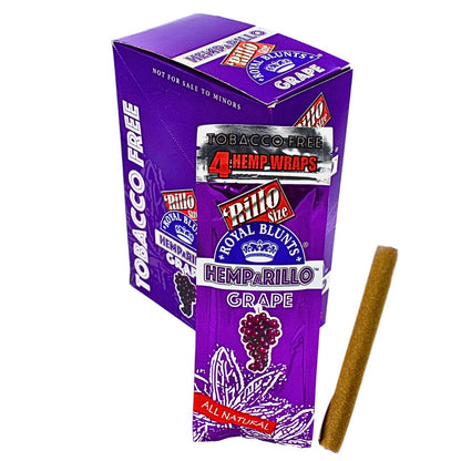 Royal Blunts Hemparillo Grape Flavored Hemp Wraps - Bittchaser Smoke Shop