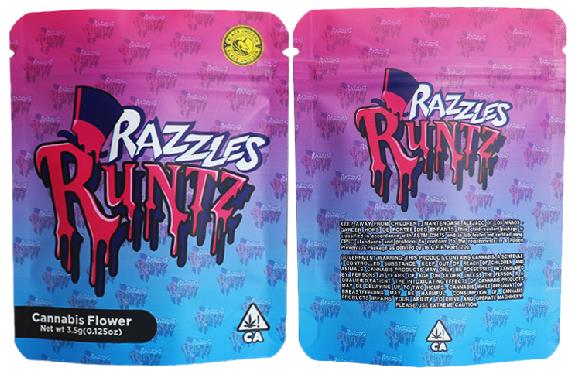 Razzles Runtz Ziplock Smell Proof Bag - 3.5g (100pcs)