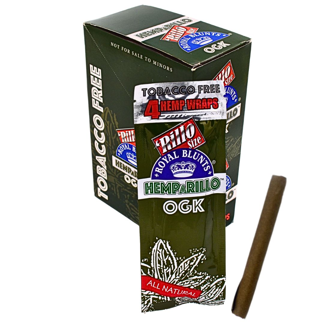 Royal Blunts Hemparillo OGK Flavored Hemp Wraps - Bittchaser Smoke Shop