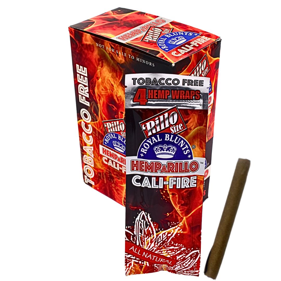 Royal Blunts Hemparillo Cali-Fire Flavored Hemp Wraps - Bittchaser Smoke Shop