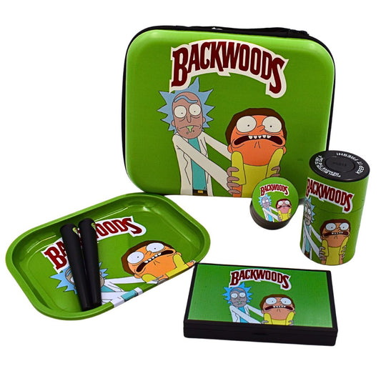 Backwoods R&M Smoking Kit - Gift Bag