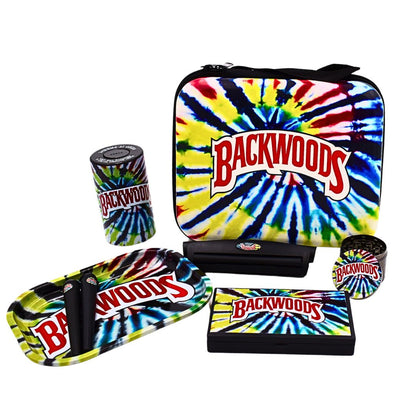 Backwoods Tie-Dye Smoking Kit- Gift Bag - Bittchaser