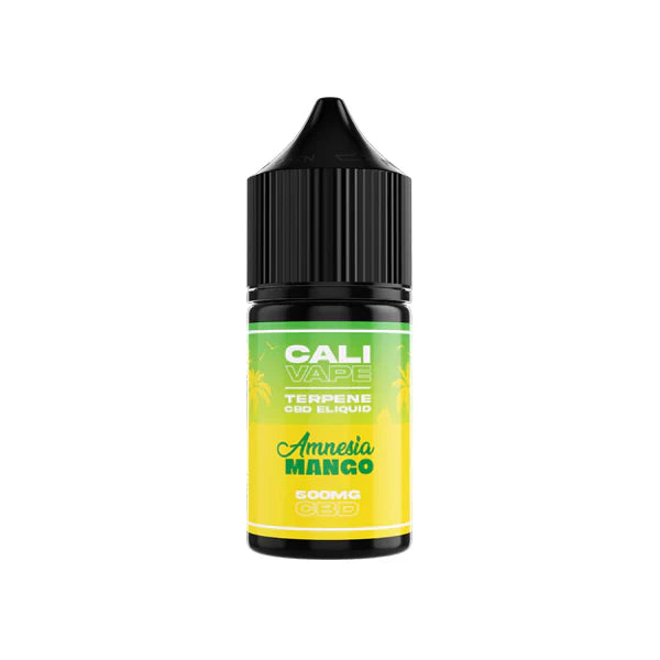 CALI VAPE 500mg Broad Spectrum CBD E-liquid 10ml (60PG/40VG) - Bittchaser Smoke Shop