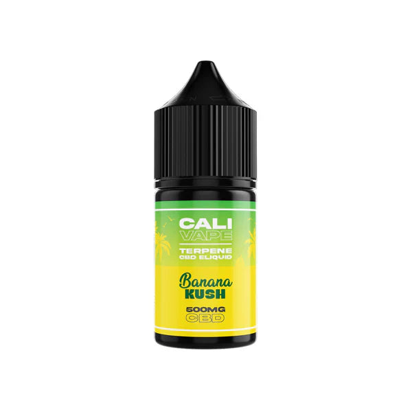 CALI VAPE 500mg Broad Spectrum CBD E-liquid 10ml (60PG/40VG) - Bittchaser Smoke Shop