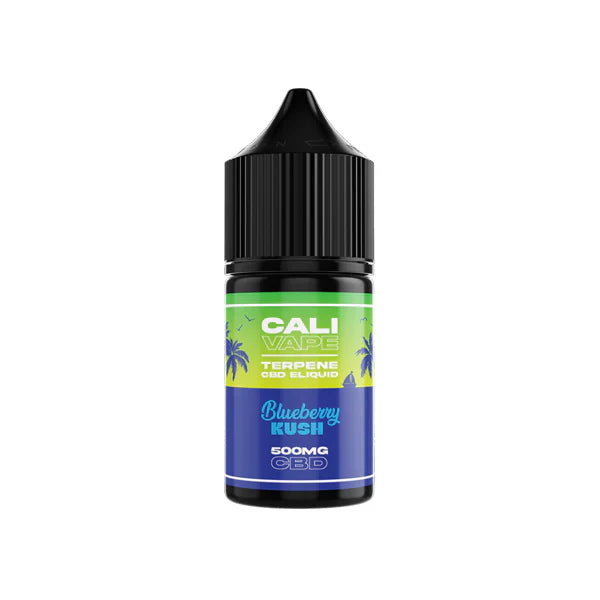 CALI VAPE 500mg Broad Spectrum CBD E-liquid 10ml (60PG/40VG) - Bittchaser Smoke Shop