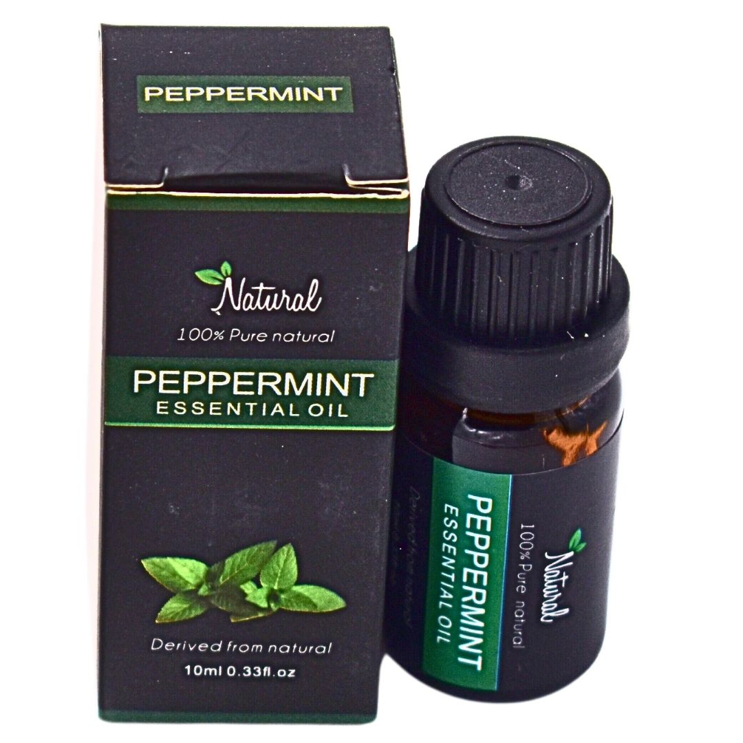 Natural Peppermint Essential Oil - Pure and Aromatic Oil for Aromatherapy and Wellness