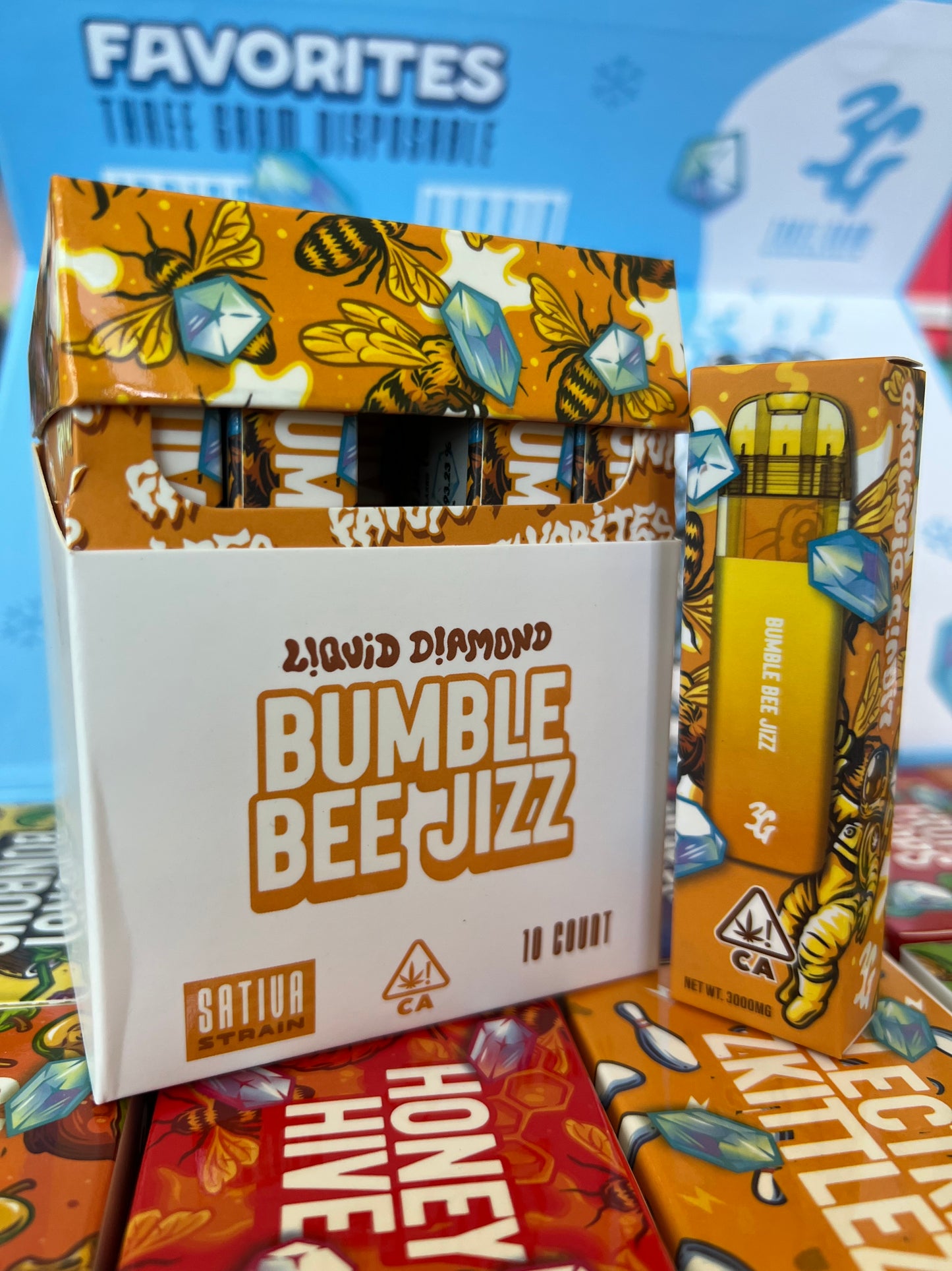 3G Favorites 3 Gram Disposable 3000mg Liquid Diamonds