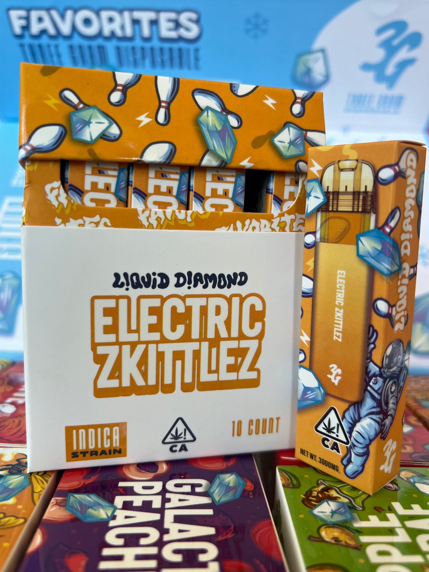 3G Favorites 3 Gram Disposable 3000mg Liquid Diamonds