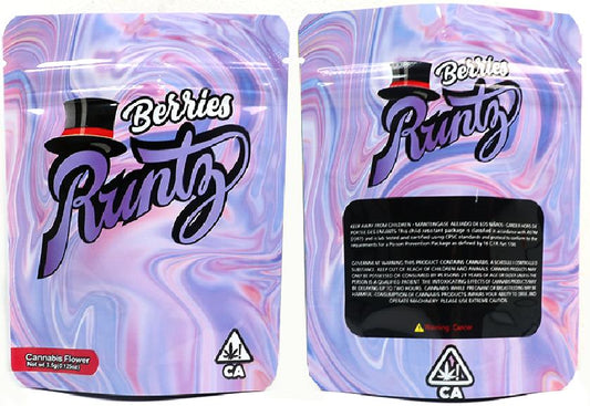 Berries Runtz Ziplock Smell Proof Bag - 3.5g (100pcs)