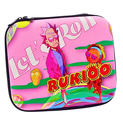 Let's Roll Rukioo R&M Smoking Kit Gift Bag - Bittchaser