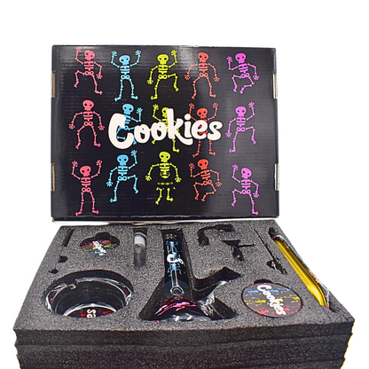 Cookies skeleton Art Smoking Kit - Gift Set - Bittchaser