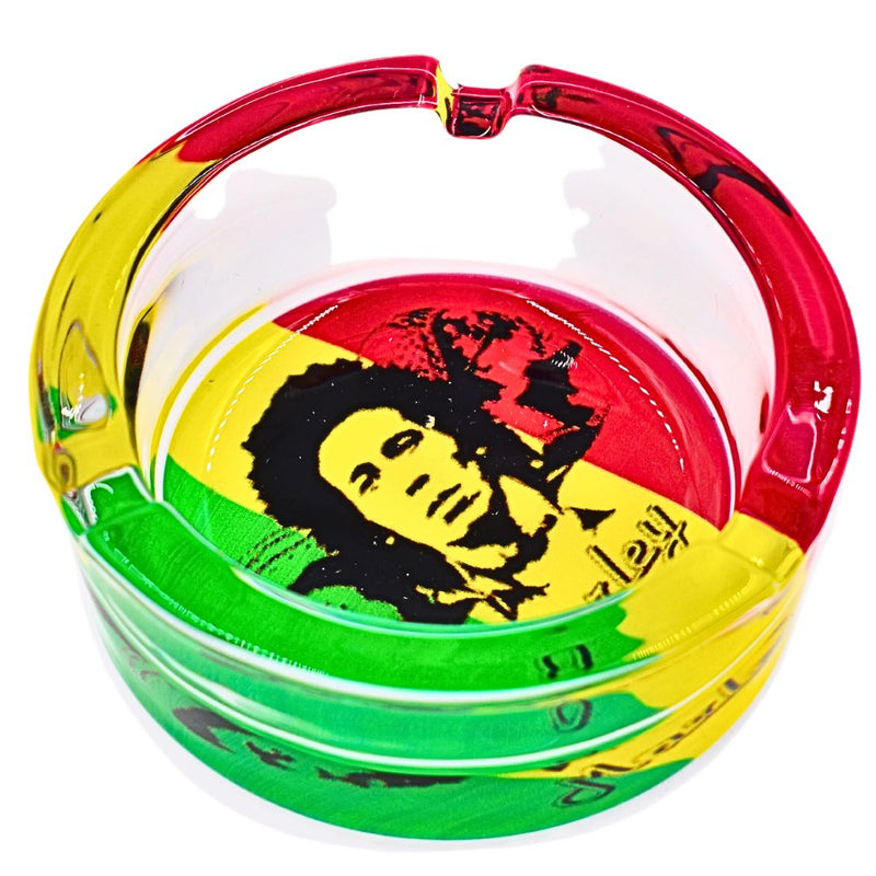 Bob Marley Art Glass Ashtray