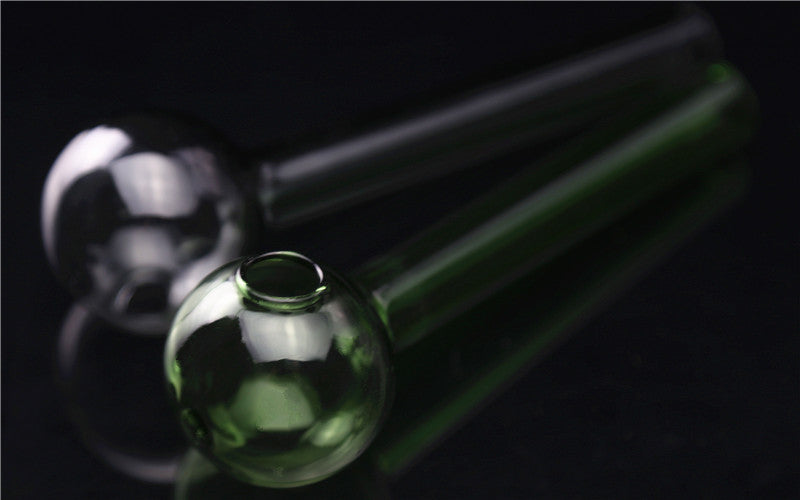 Pyrex glass oil burner pipe