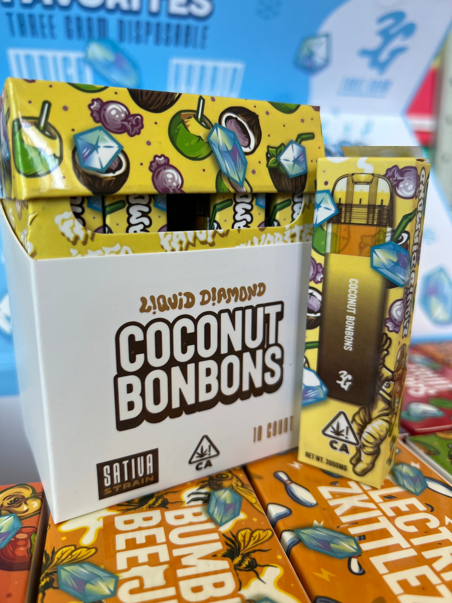 3G Favorites 3 Gram Disposable 3000mg Liquid Diamonds