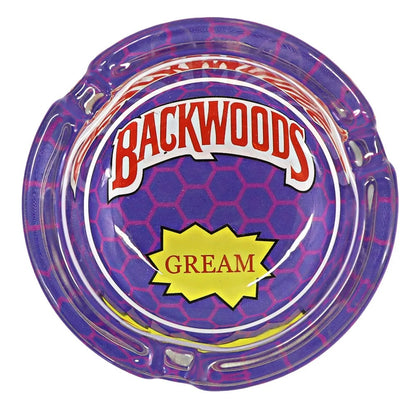 Backwoods 66mm Round Glass Ashtrays