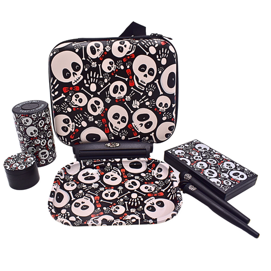 Skeleton design Smoking Kit - Gift Bag - Bittchaser