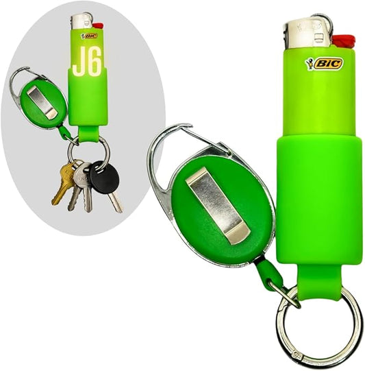 J6 Bic Standard Retractable Lighter Leashes