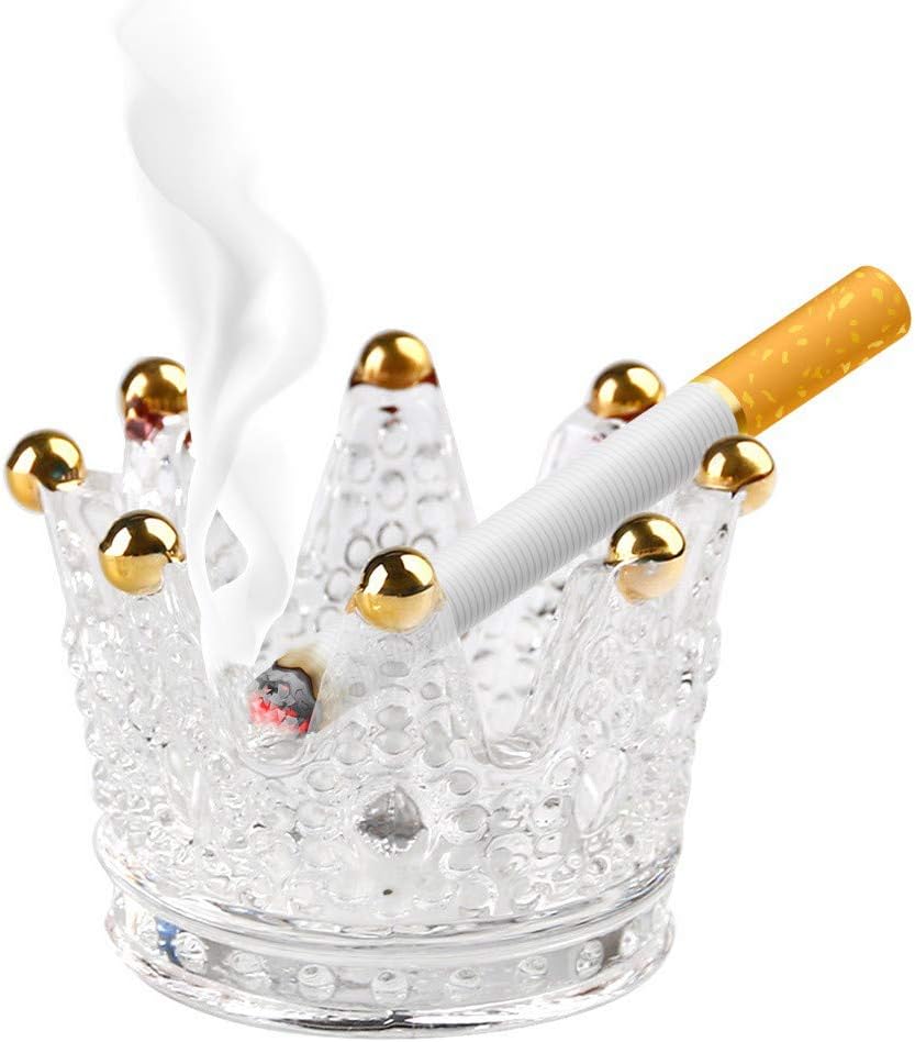 Crown Premium Glass Ashtray