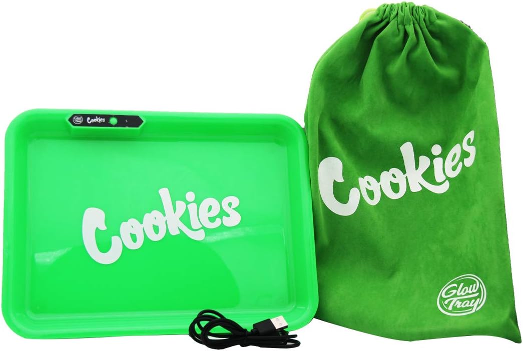 Cookies Colour Changing Glow LED Rolling Tray
