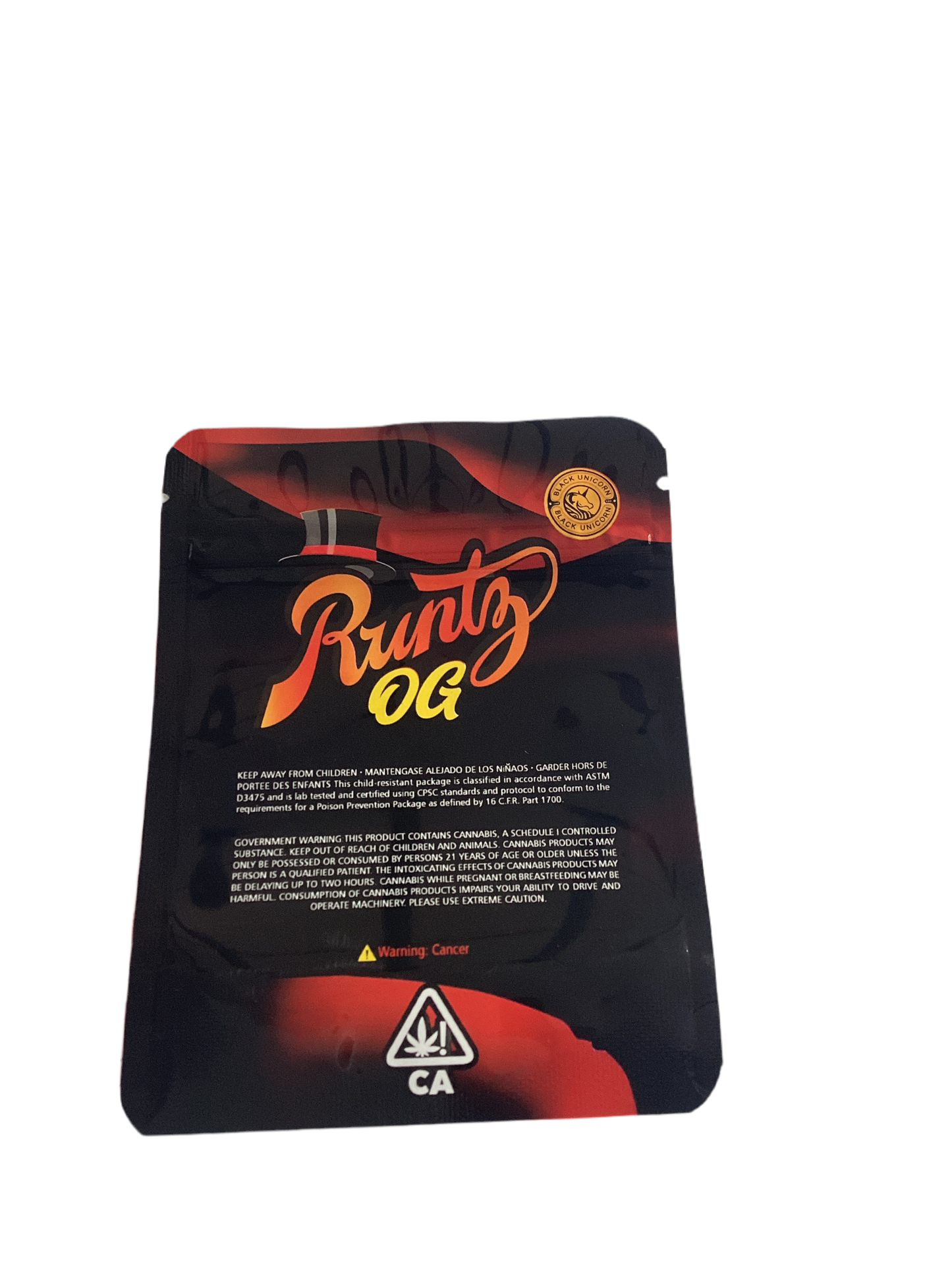 Runtz og  Design Ziplock Smell Proof Bag-3.5g 100pcs