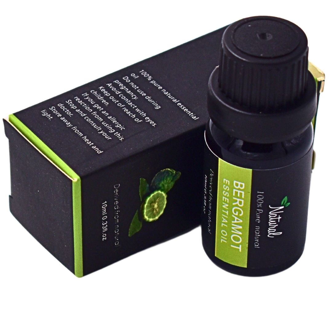Natural Bergamot Essential Oil - Pure and Aromatic Oil for Aromatherapy and Wellness