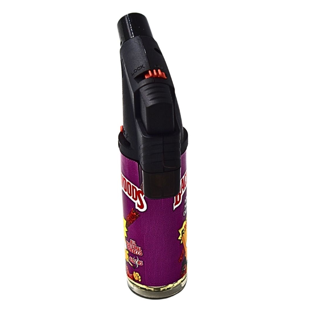 Backwoods Simpsons Angle Torch Lighter |Purple