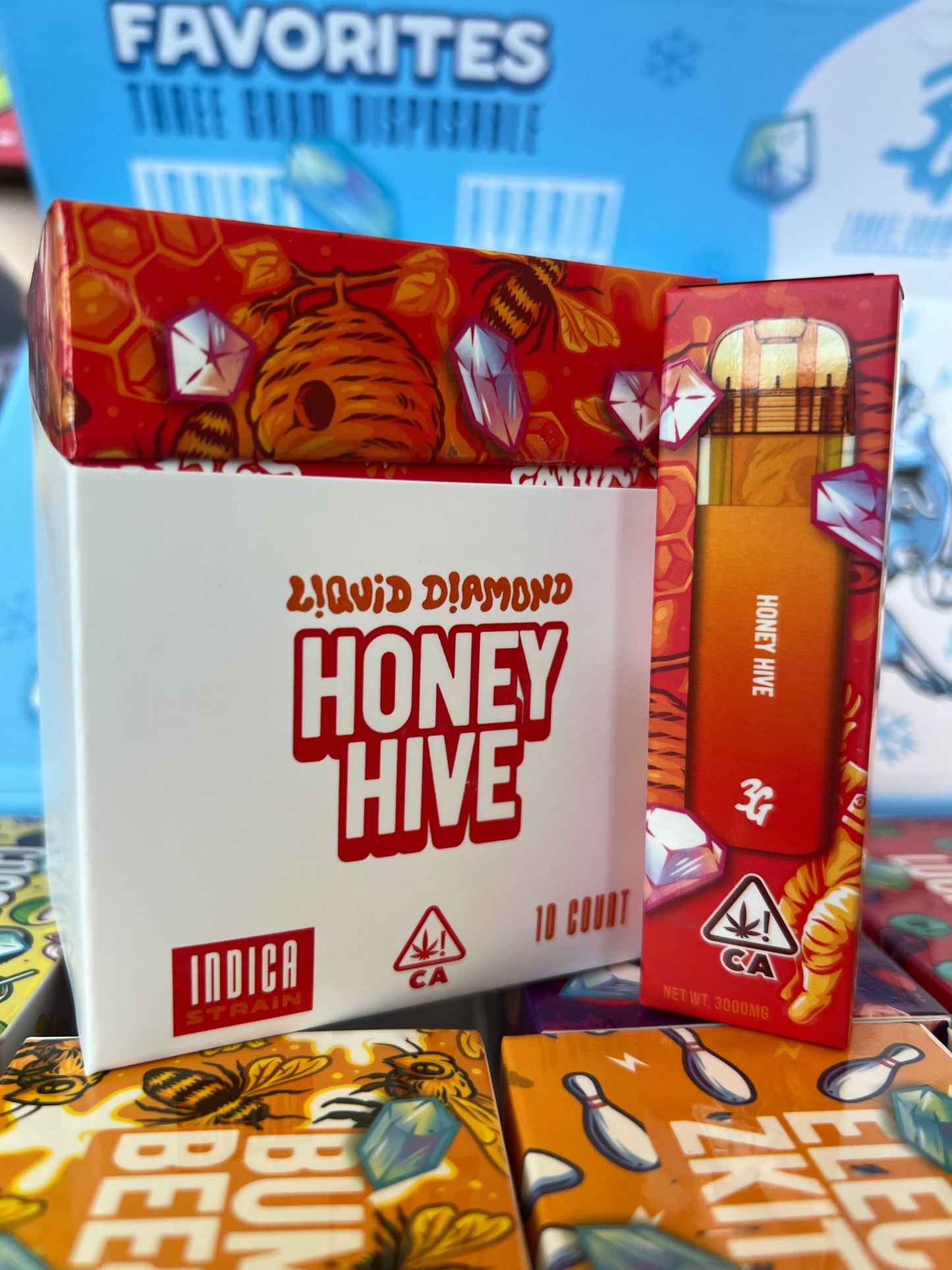 3G Favorites 3 Gram Disposable 3000mg Liquid Diamonds