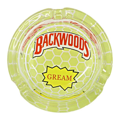 Backwoods 66mm Round Glass Ashtrays