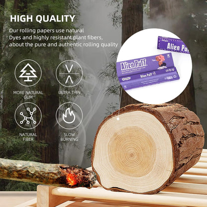 Alien Puff Kingsize Purple Rolling Papers