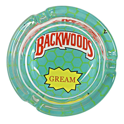 Backwoods 66mm Round Glass Ashtrays