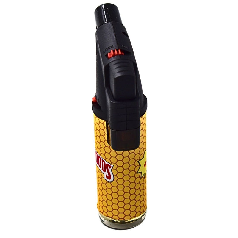 Backwoods Honey Angle Blow Torch Lighter|Yellow