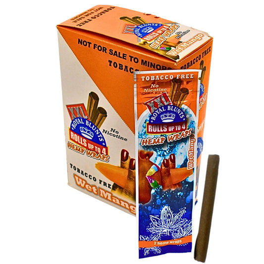 Royal Blunts XXL Herbal Wraps | 100mm - Wet Mango - Bittchaser Smoke Shop