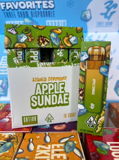 3G Favorites 3 Gram Disposable 3000mg Liquid Diamonds