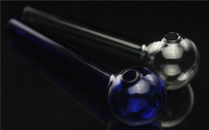 Hippster classic glass smoking pipe|Blue - Bittchaser