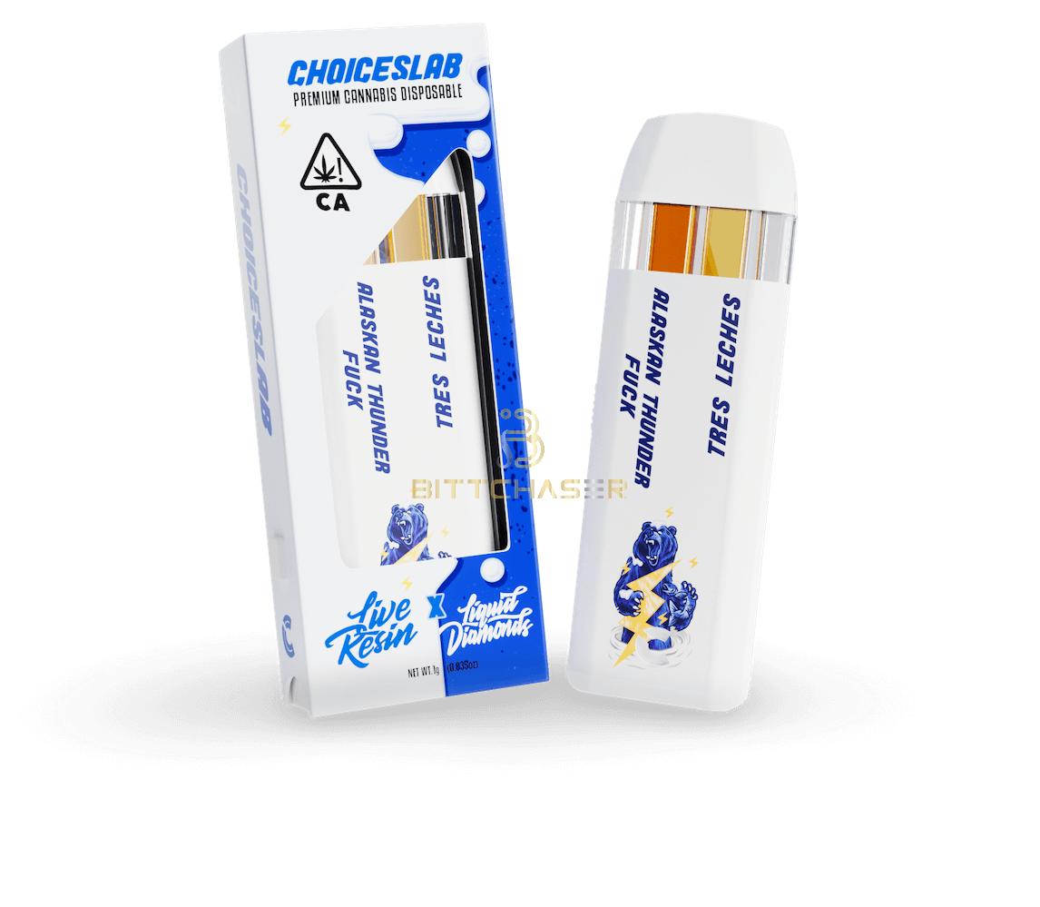 Choiceslab 2000mg Live Resin x Liquid Diamonds  2g Disposable Carts