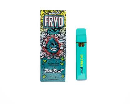 FRYD Extracts Live Resin Batter Liquid Diamonds 2000mg 2G Disposable Rechargeable Carts