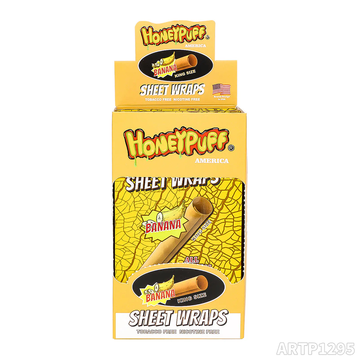 Organic Honeypuff America Blunt Sheet Wraps