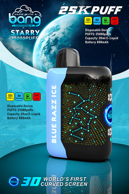 Bang Starry Galaxy25000: 25K Puffs Disposable Vapes