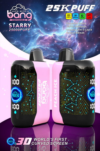 Bang Starry Galaxy25000: 25K Puffs Disposable Vapes