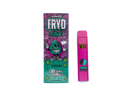 FRYD Extracts Live Resin Batter Liquid Diamonds 2000mg 2G Disposable Rechargeable Carts