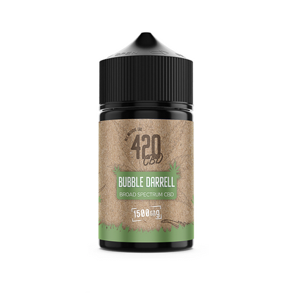 420 E-liquids 1500mg Broad-Spectrum CBD E-Liquids (40VG/60PG) - Bittchaser Smoke Shop