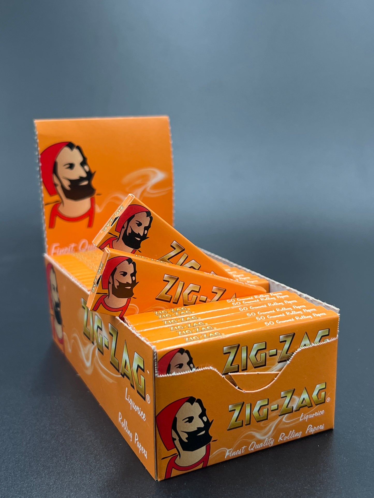 ZigZag Dark Brown Chocolate Liquorice Rolling Papers - Bittchaser Smoke Shop