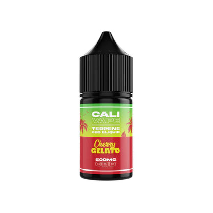 CALI VAPE 500mg Broad Spectrum CBD E-liquid 10ml (60PG/40VG) - Bittchaser Smoke Shop