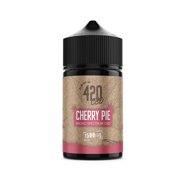 420 E-liquids 1500mg Broad-Spectrum CBD E-Liquids (40VG/60PG) - Bittchaser Smoke Shop